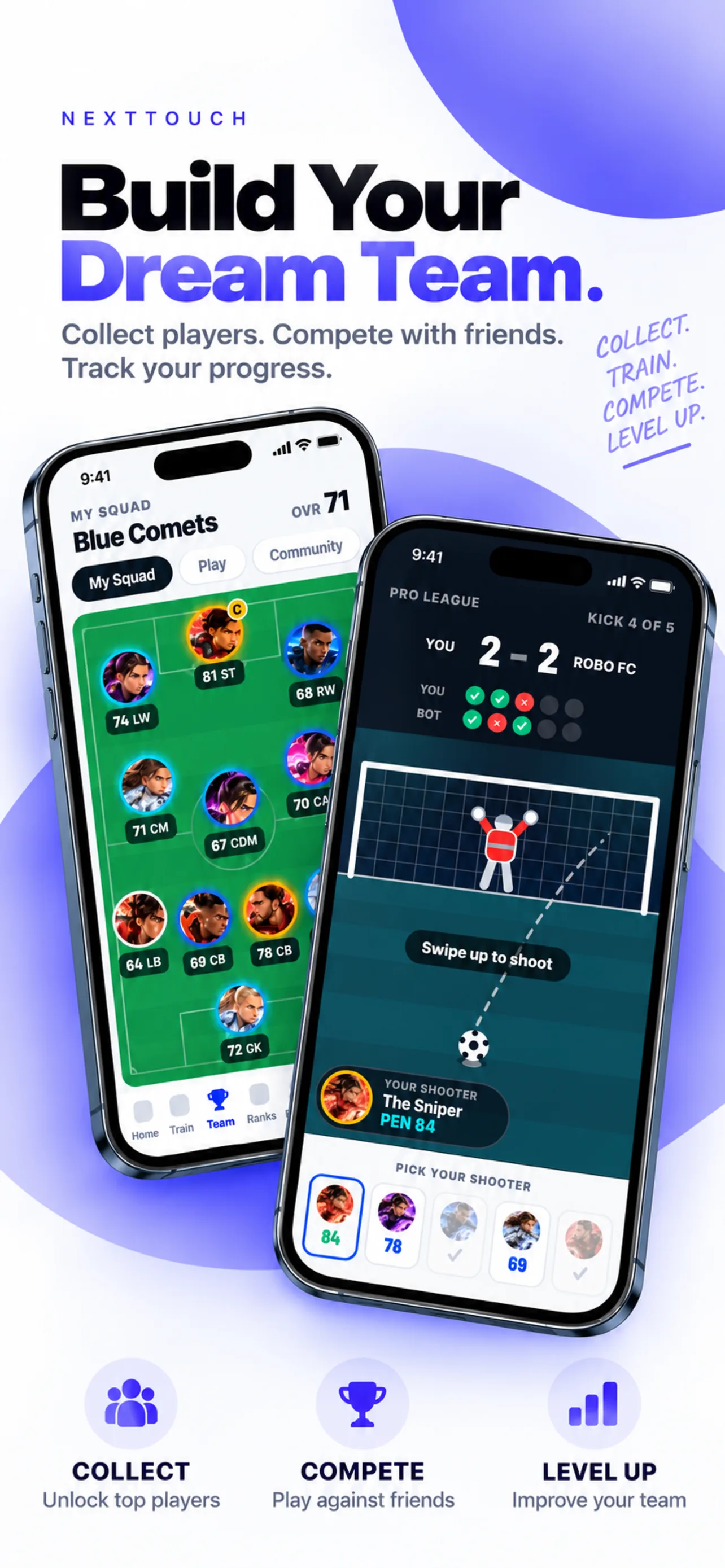 NextTouch App Store image: build your dream team